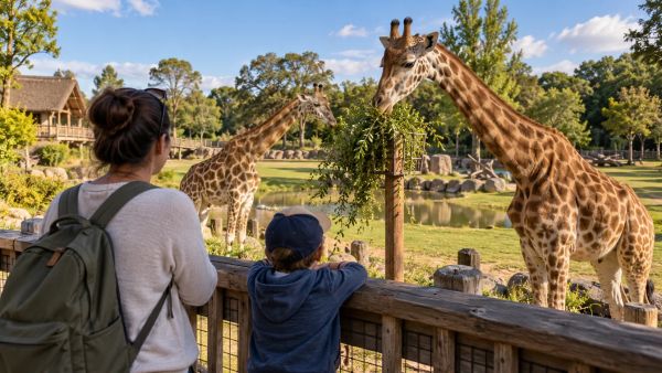 Tarifs attractifs pour les enfants au zoo de la Flèche