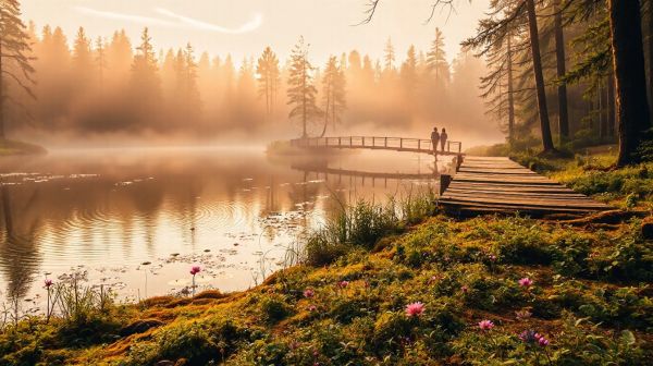 Top escapades romantiques en pleine nature pour deux
